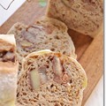 Photos: 白ごまと渋皮栗のミニ食パン＠レーズン酵母エキス