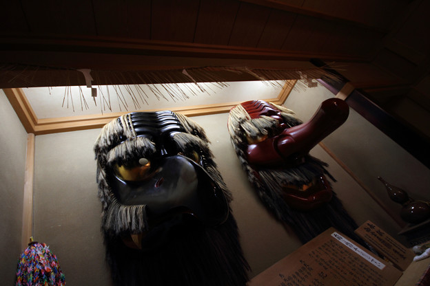 写真: 古峯神社の天狗