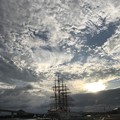 写真: 海王丸パークの夕景