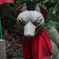 佐助稲荷神社　石像狐