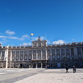 写真: マドリード王宮の広場