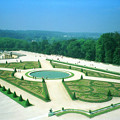 フランス　ヴェルサイユ宮殿　ルノートルの花壇