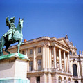 フランス　ヴェルサイユ宮殿　ルイ14世像