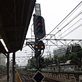 津田沼駅4番線 出発信号