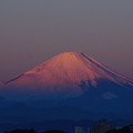 翌日の朝焼け富士山