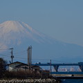 写真: 富士山とアクアライン