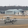 写真: 日米E-2C