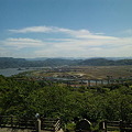 Photos: 馬ノ山から見た東郷湖と橋津川