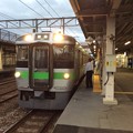 写真: 札幌方面行き普通列車 深川入線