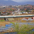写真: 山形新幹線　黒沢温泉付近