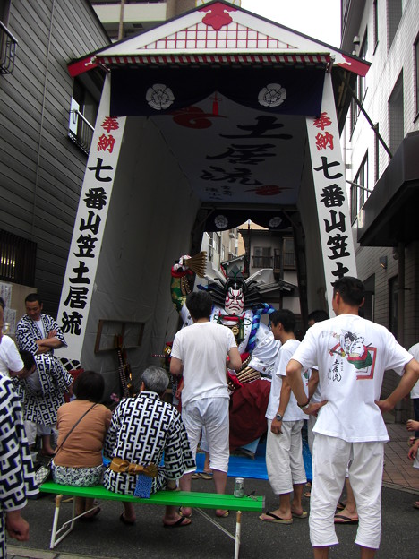 写真: 2008年 博多祇園山笠 飾り山笠 写真画像