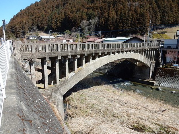 写真: 名栗川橋