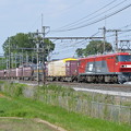 写真: コンテナ貨物列車 EH500-34