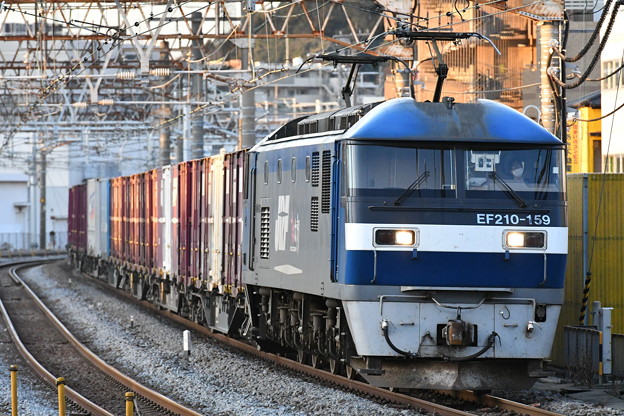 写真: 貨物列車 (EF210-159)