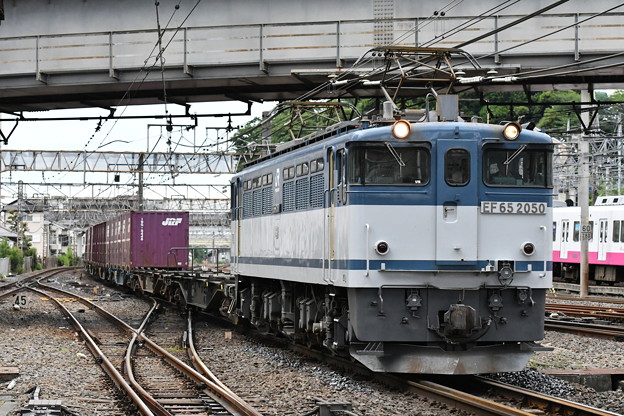 写真: 貨物列車 (EF652050)