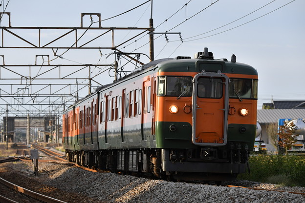 写真: 上越線普通列車 521M