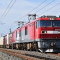 写真: 貨物列車 (EH500-43)