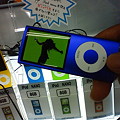 New iPod nano　ブルー