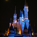 castle under the moon