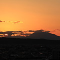 写真: 夕景・岩木山ー３