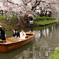 写真: 川越春まつり　結婚儀式の舟運