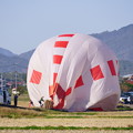 写真: 熱気球３　準備