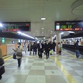 写真: 大岡山駅 下りホーム 発車標 (2008)