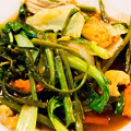 写真: カンボジア野菜炒め