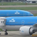 写真: PH-BQC＆PH-BQO  777-200 KLM　２