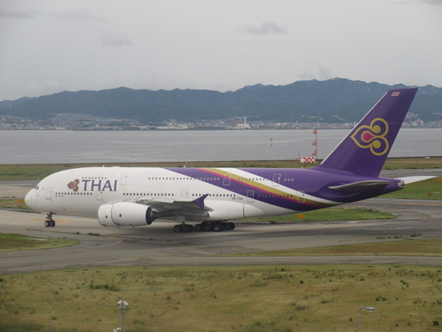 タイ国際　A380  HS-TUA  2