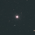 写真: 球状星団 M3 + NGC5263銀河 (^^)