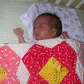 Emily in Quilt made by Chontan-no-mama