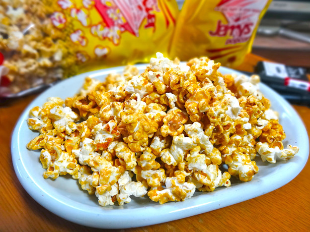 Photos: Jerrys popcorn ジェリーズポップコーン さかいや キャラメルポップコーン caramel 広島市安佐南区西原5丁目