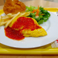 ラケル ファスト KUKU プレーンオムライス オリジナルトマトソース omurice 広島市中区宝町 フジグラン広島 3F フードコート