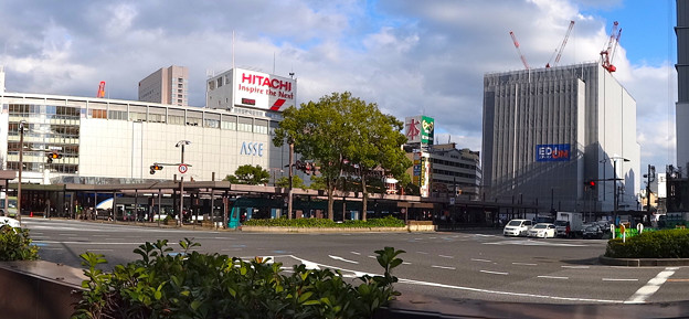 写真: 広島駅 Hiroshima station 広島市南区松原町 城北通り 駅前通り 広島駅前