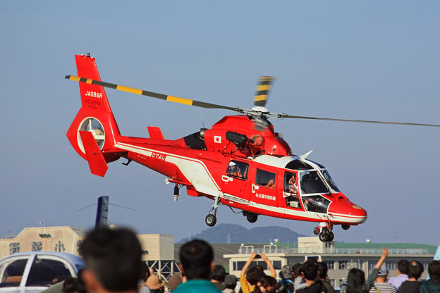 JA08AR 名古屋市消防航空隊 ひでよし エアバス・ヘリコプターズ AS365N3 Dauphin 2  IMG_8241_2