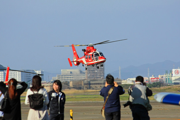 写真: JA08AR 名古屋市消防航空隊 ひでよし エアバス・ヘリコプターズ AS365N3 Dauphin 2  IMG_8234_2