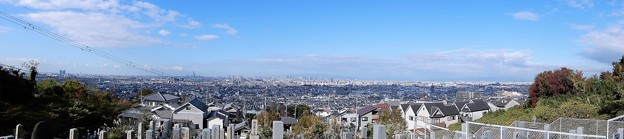 写真: 墓地からの眺め2019.12.03.