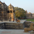 写真: 西群寺院ｶｼﾞｭﾗｰﾎｰ View of Western Group of Temples