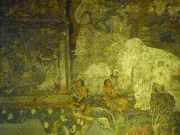 第17窟 六牙白象本生壁画Typical mural:Six-tusked elephant