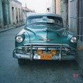 現役のクラッシクカー、キューバ Old car in Trinidad de Cuba