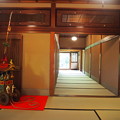 ｢京大和｣の玄関から奥を写す At the entrance hall
