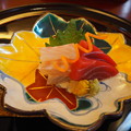 写真: ﾐｼｭﾗﾝ☆ 北白川「中善」刺身 Japanese Cuisine at Nakazen