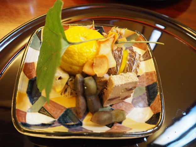 ﾐｼｭﾗﾝ☆ 北白川「中善」八寸 Japanese Cuisine at Nakazen