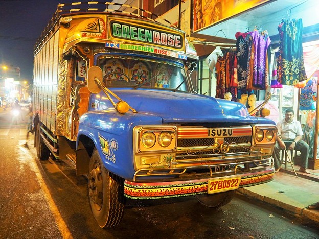 写真: ボンネットトラック、ジャフナ Bonnet Truck,Sri Lanka