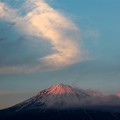 写真: 3月22日富士宮市からの夕方富士山〜 雲がいい感じでした(^ ^)