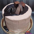 写真: チョコレートシフォンケーキ