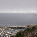 写真: R338号から、津軽海峡と北海道02
