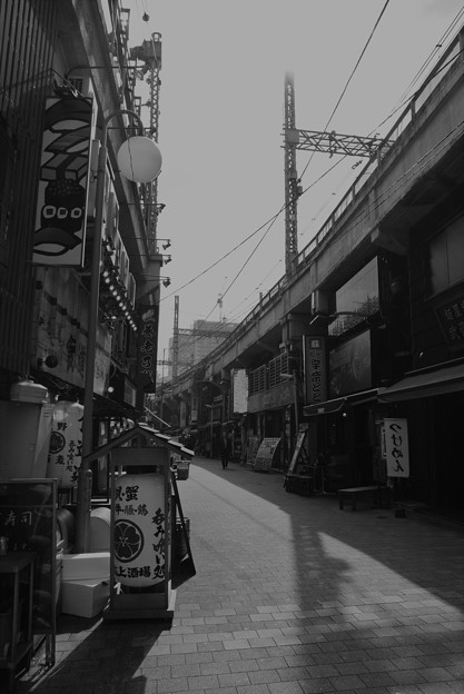写真: 上野ガード下