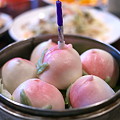 写真: 2011.10.30　中華街　還暦祝　中華ケーキ